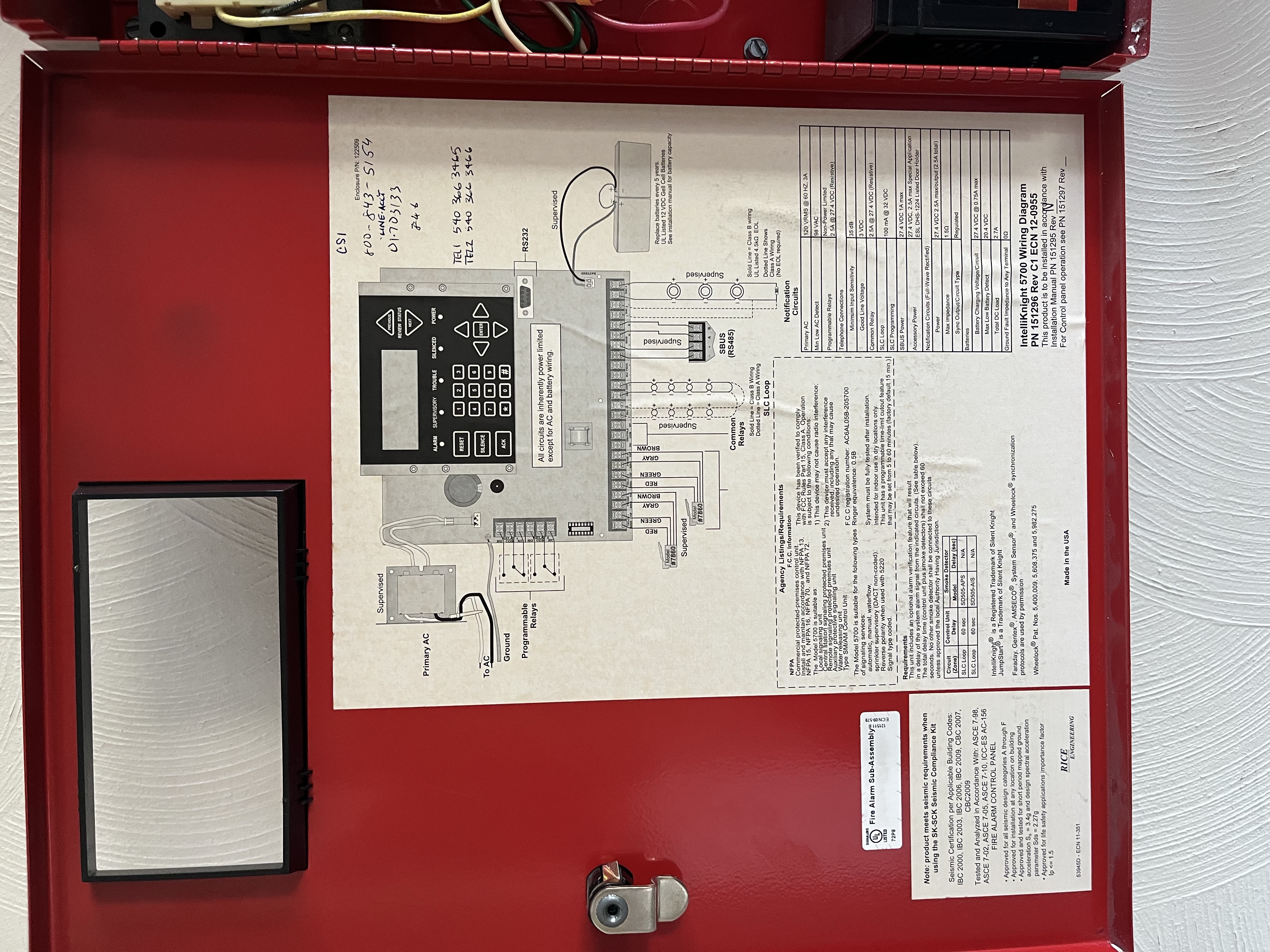 Fire Alarm Inspection