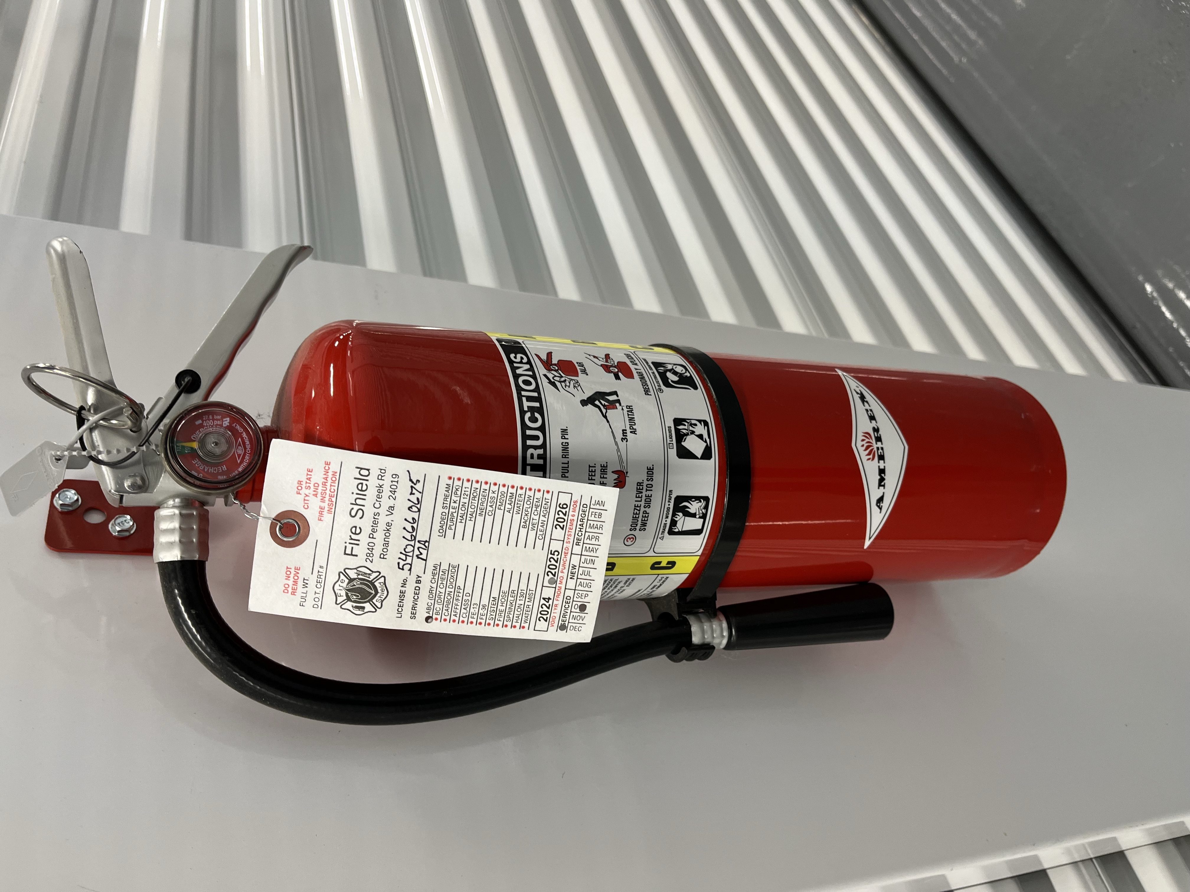 Fire Extinguisher Inspection
